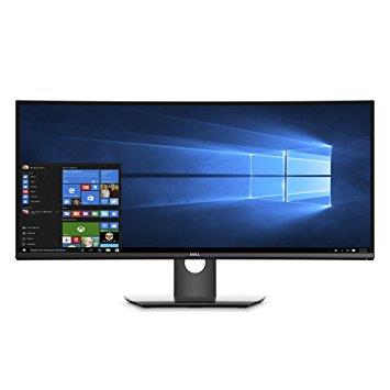 مانیتور 34 اینچ استوک دل 4k خمیده مدل Dell Ultrasharp U3417W Dell Ultra Wide 2K U3417W IPS Curved Monitor